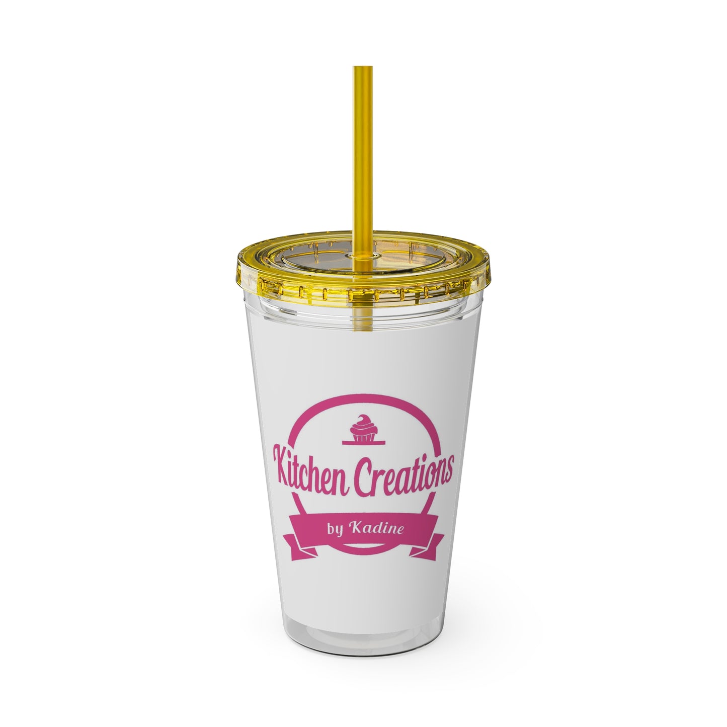 KC by K 'Sunsplash Tumbler with Straw', 16oz