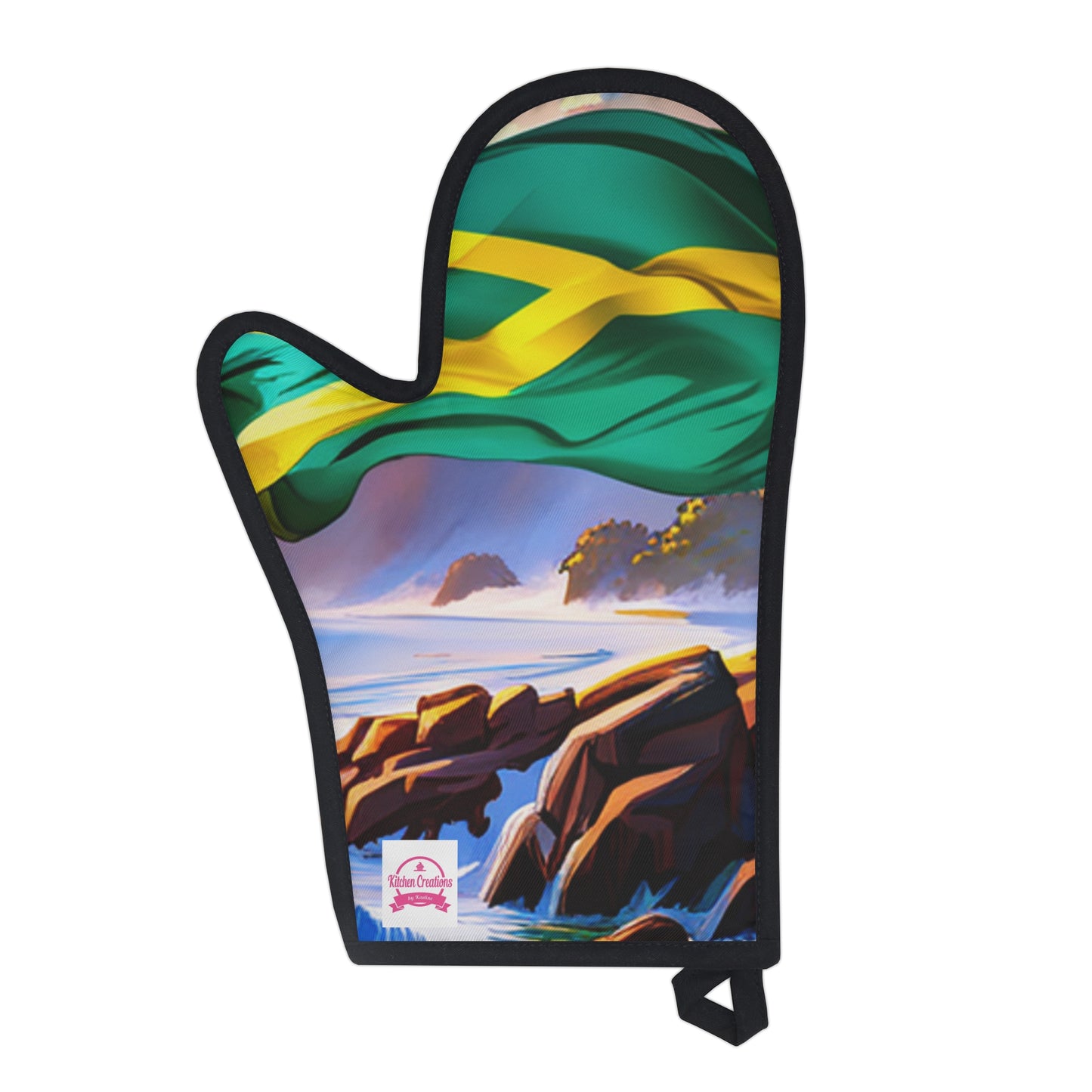 KC by K 'JAMAICA PROUD' Oven Glove