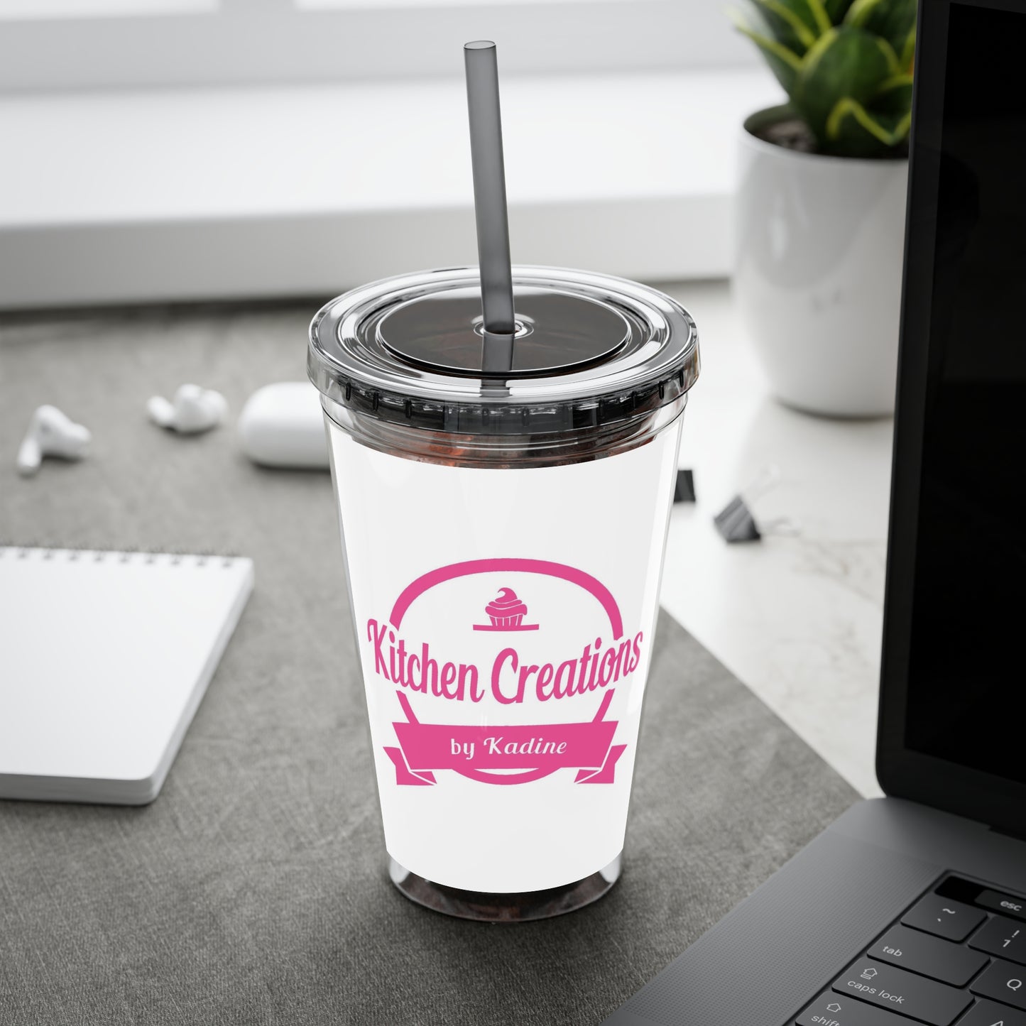 KC by K 'Sunsplash Tumbler with Straw', 16oz