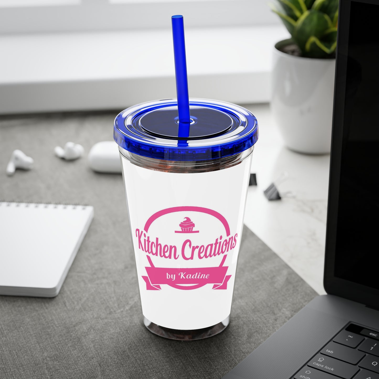 KC by K 'Sunsplash Tumbler with Straw', 16oz