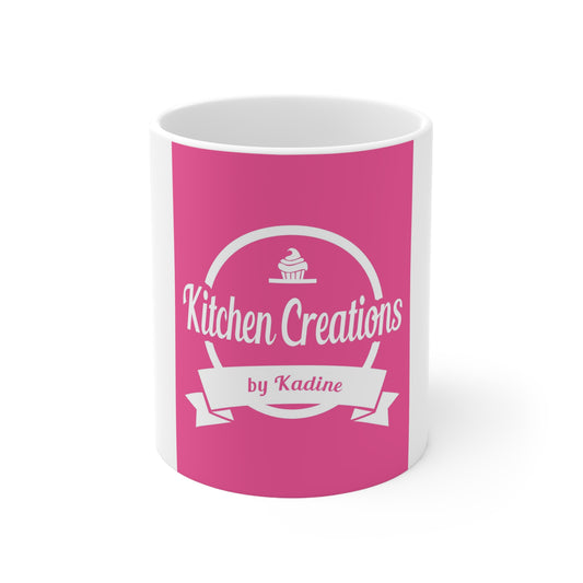 KC by K "Pink' Ceramic Mug 11oz