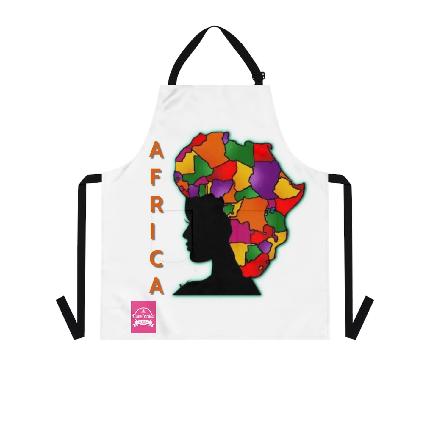 KC by K 'AFRICA PROUD' Apron (AOP)