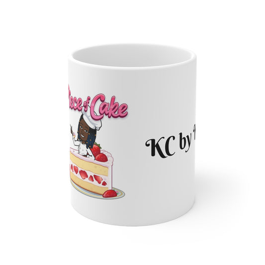 KC by K 'Piece of Cake' Ceramic Mug 11oz