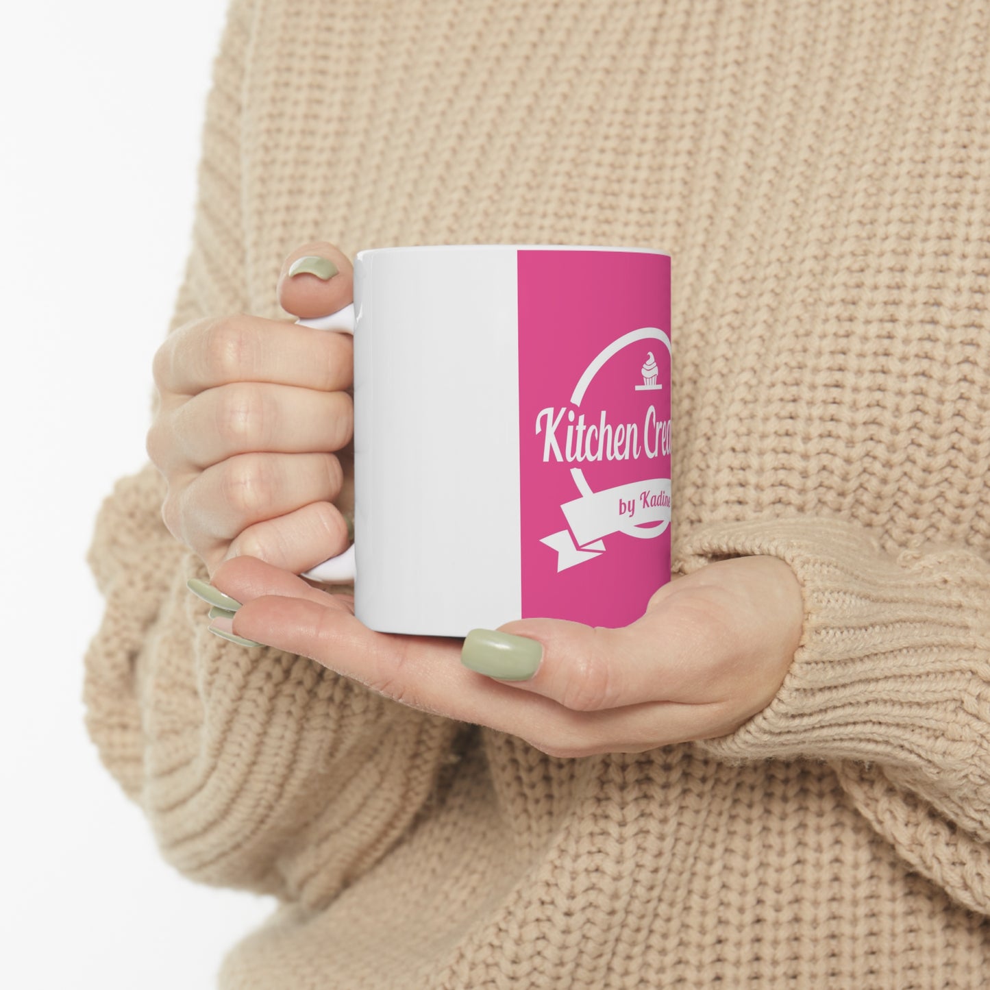 KC by K "Pink' Ceramic Mug 11oz