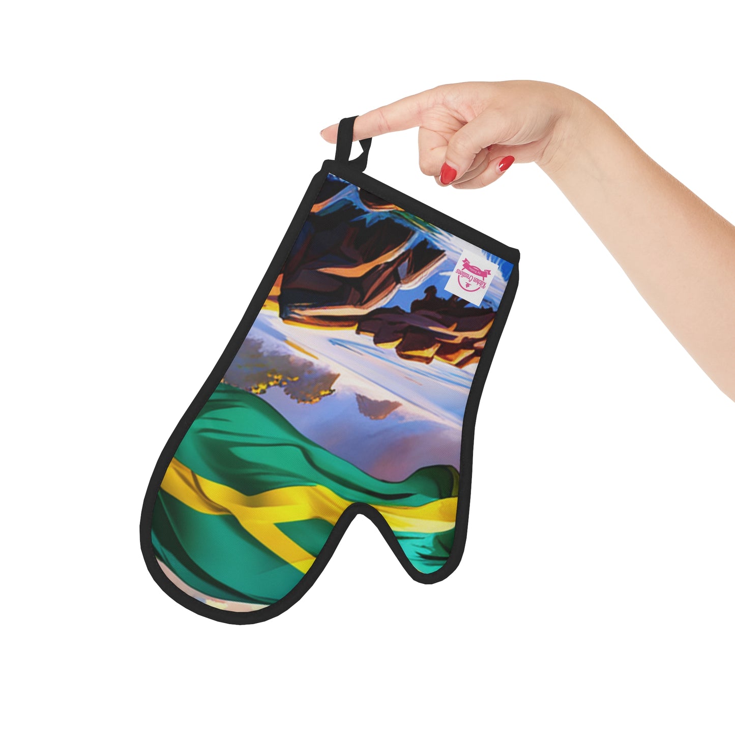 KC by K 'JAMAICA PROUD' Oven Glove