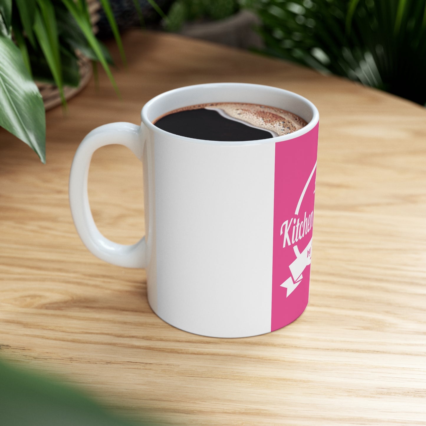 KC by K "Pink' Ceramic Mug 11oz