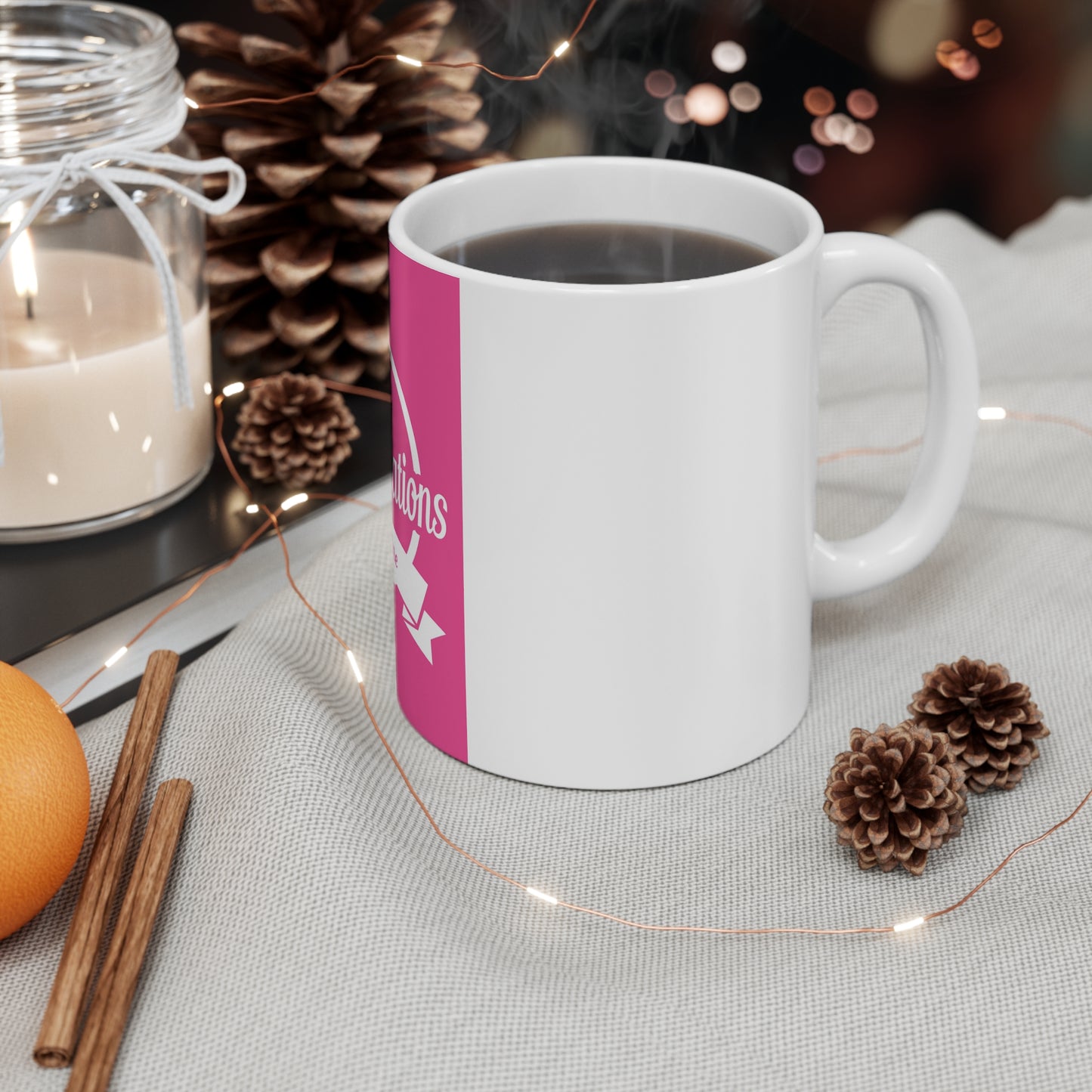 KC by K "Pink' Ceramic Mug 11oz