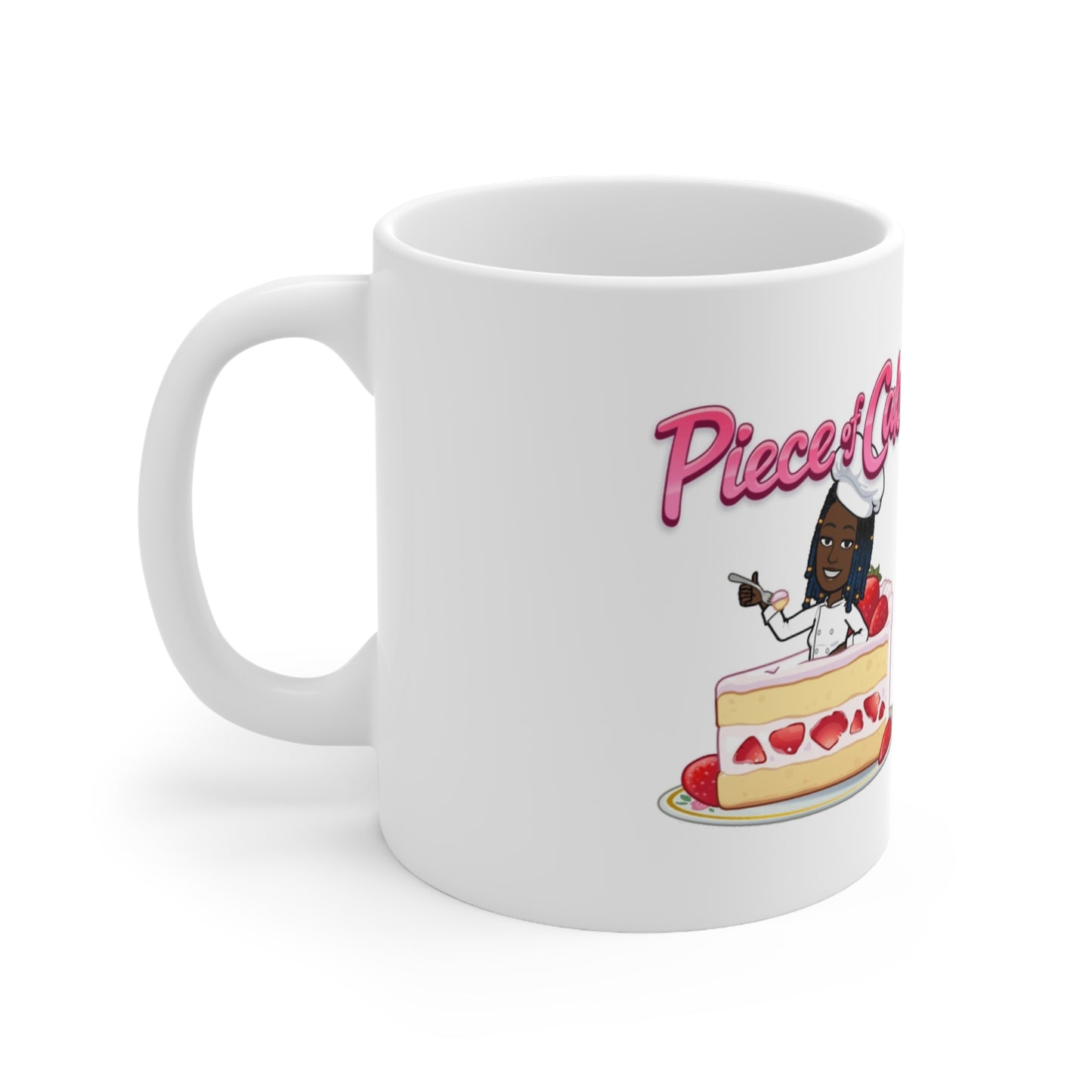 KC by K 'Piece of Cake' Ceramic Mug 11oz