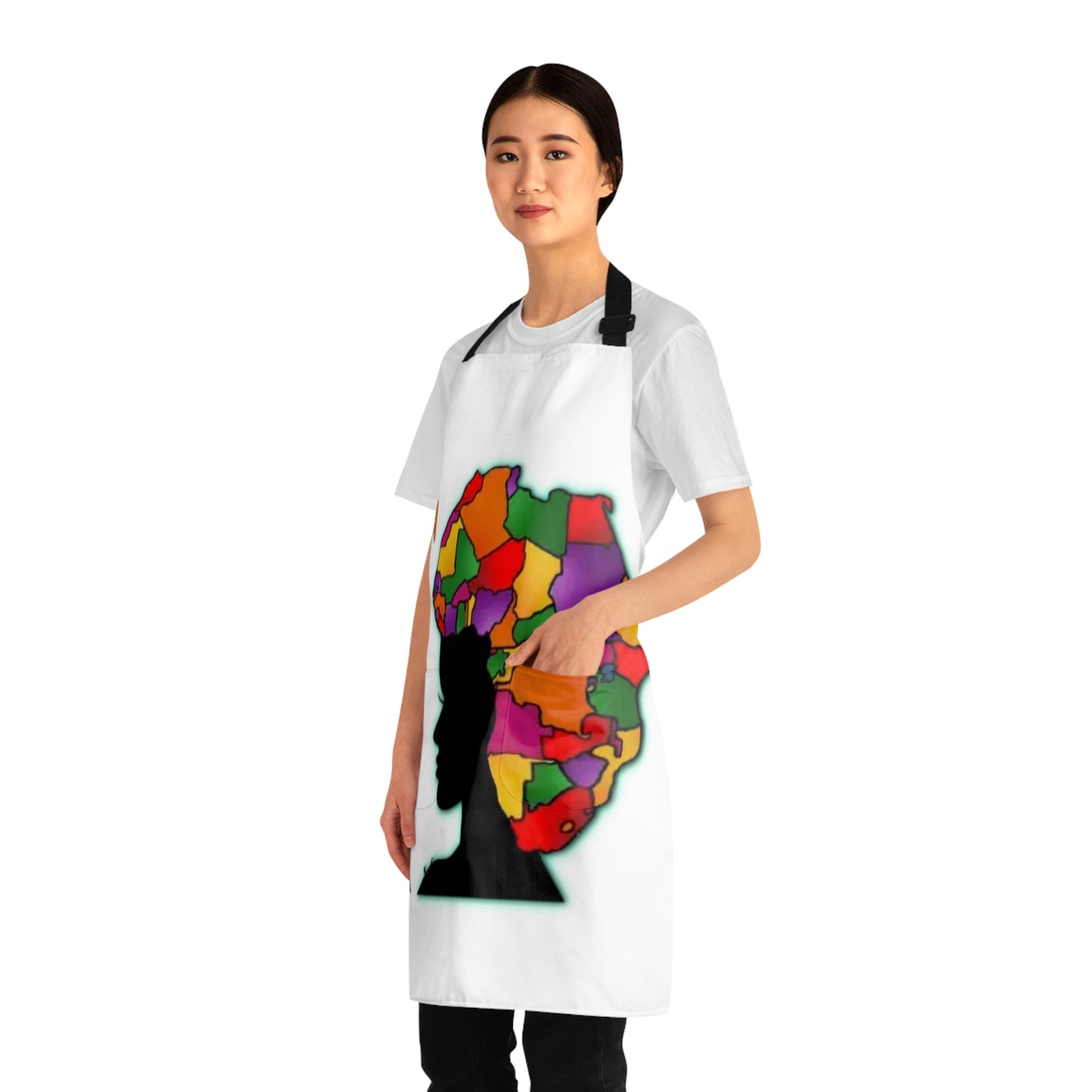 KC by K 'AFRICA PROUD' Apron (AOP)