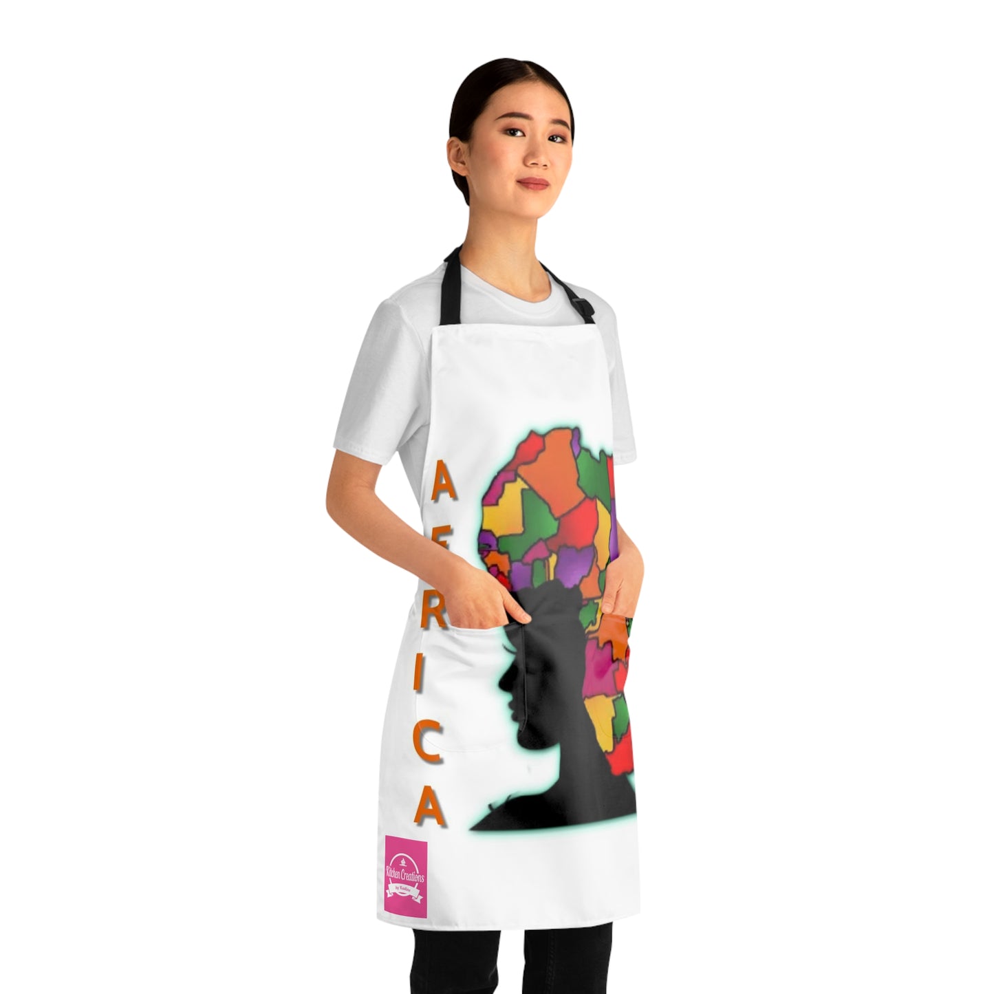 KC by K 'AFRICA PROUD' Apron (AOP)