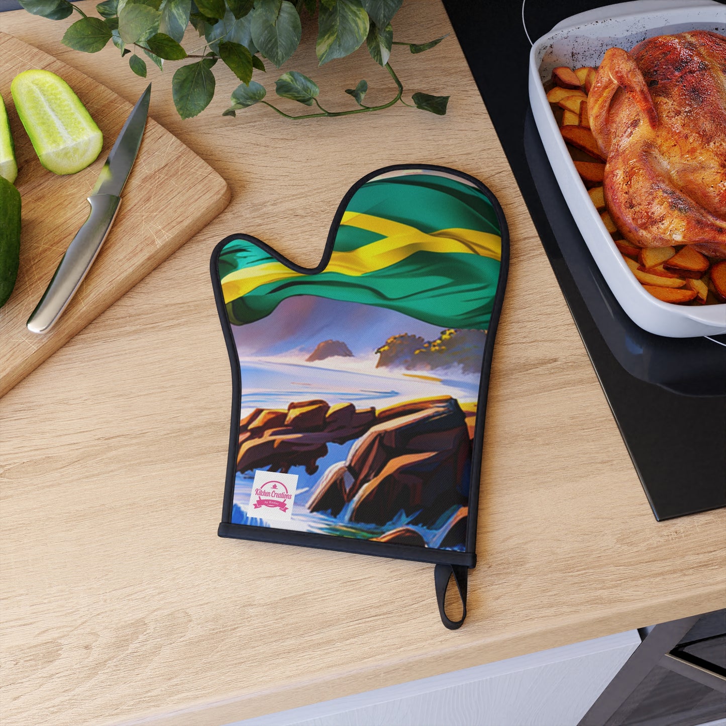 KC by K 'JAMAICA PROUD' Oven Glove