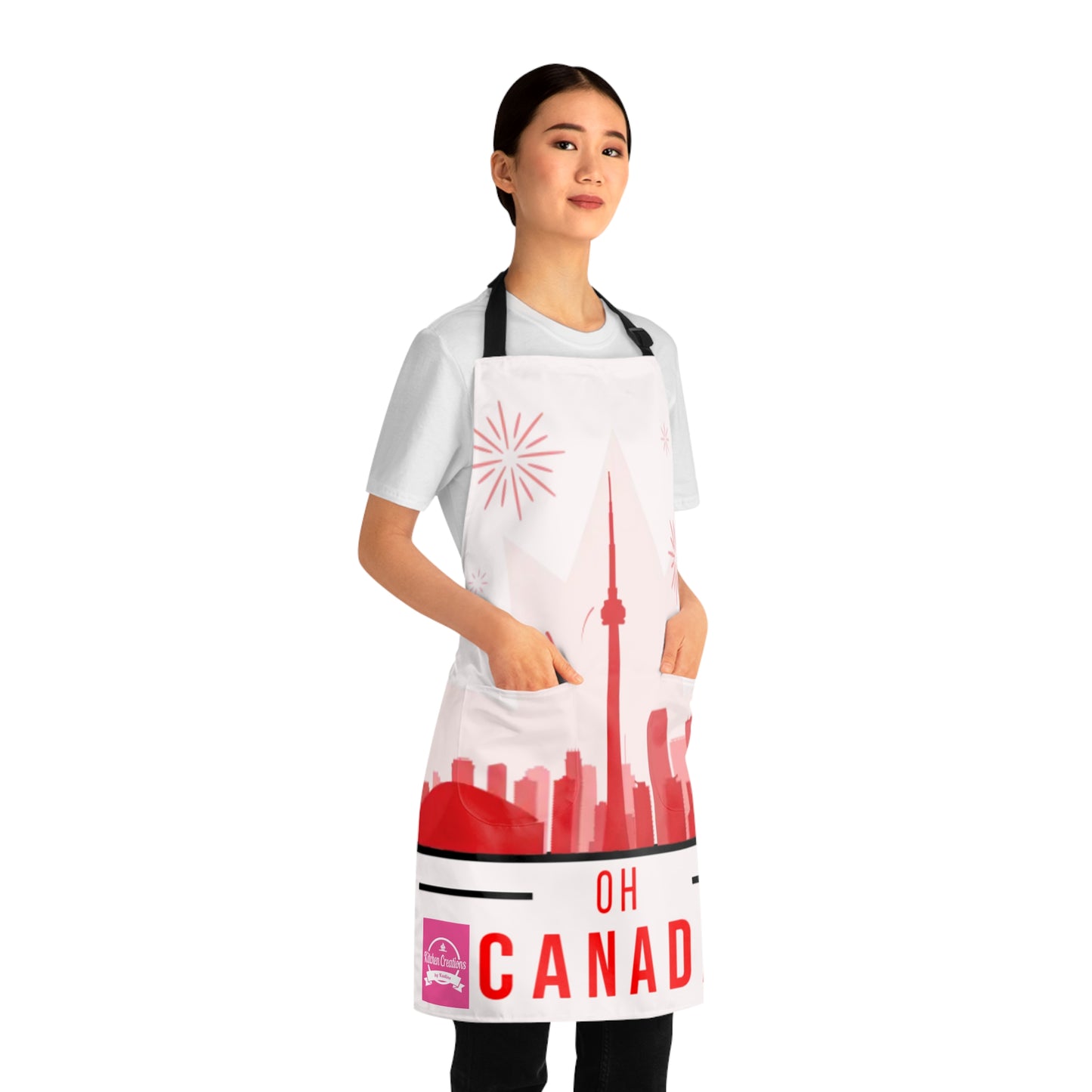 KC by K 'CANADA PROUD' Apron (AOP)