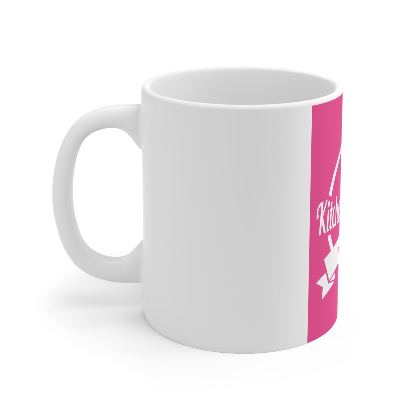 KC by K "Pink' Ceramic Mug 11oz